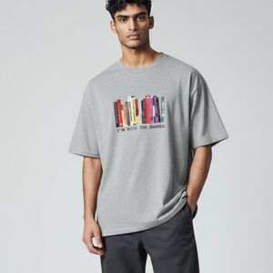 Read Banned Books Gray Graphic Men's T-Shirt